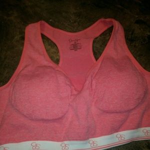 Ladies plus size t-back bra